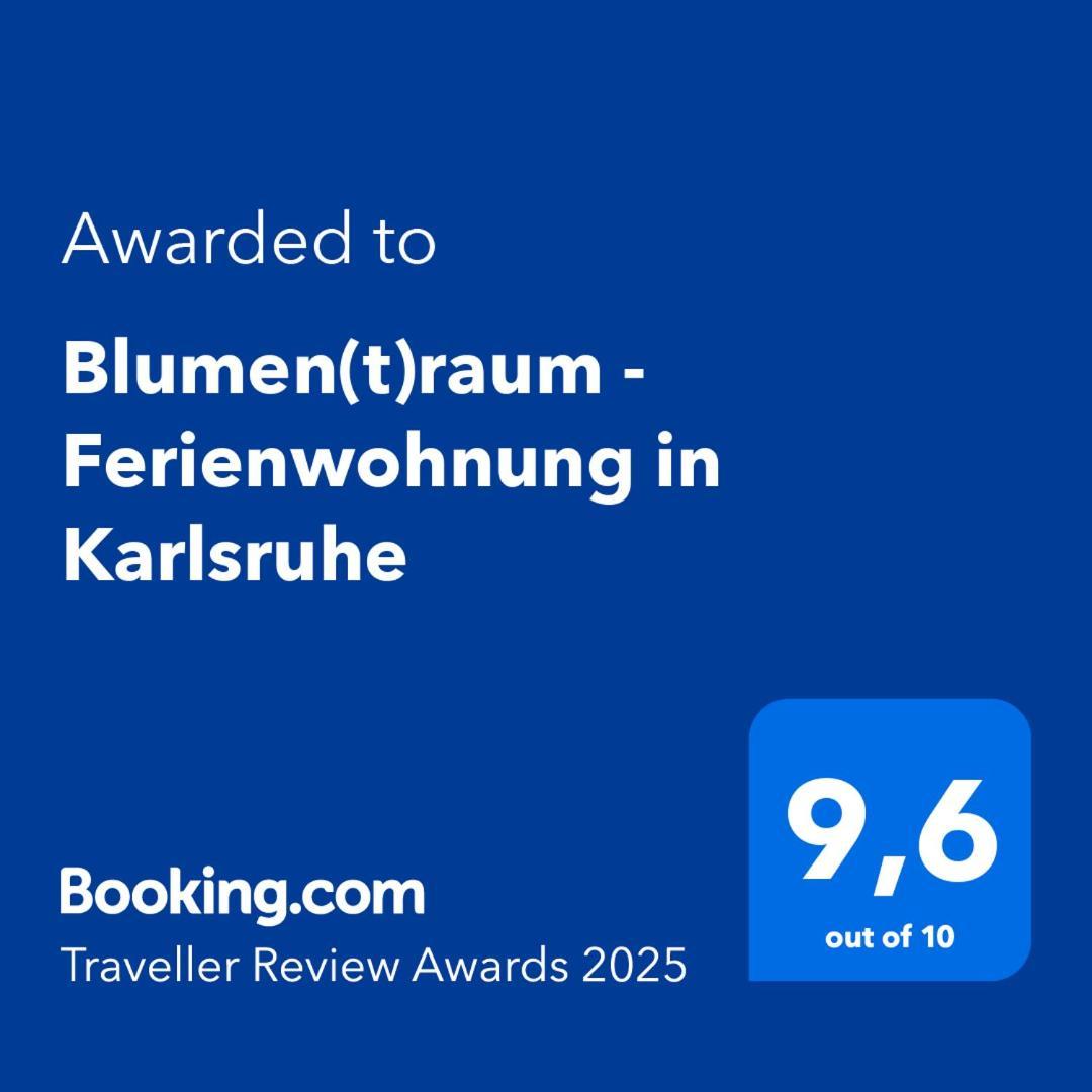 BlumenRaum - Ferienwohnung In Karlsruhe Exterior photo